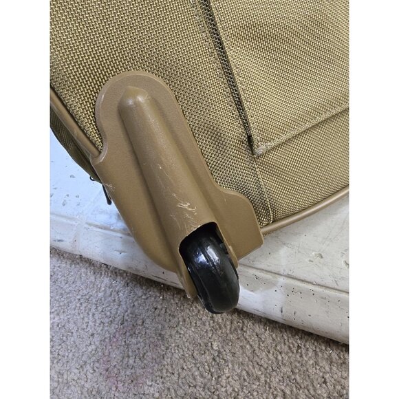 VINTAGE HARTMANN INTENSITY BELTING UPRIGHT WHEELED CARRY-ON BRIEFCASE LUGGAGE - Picture 7 of 16